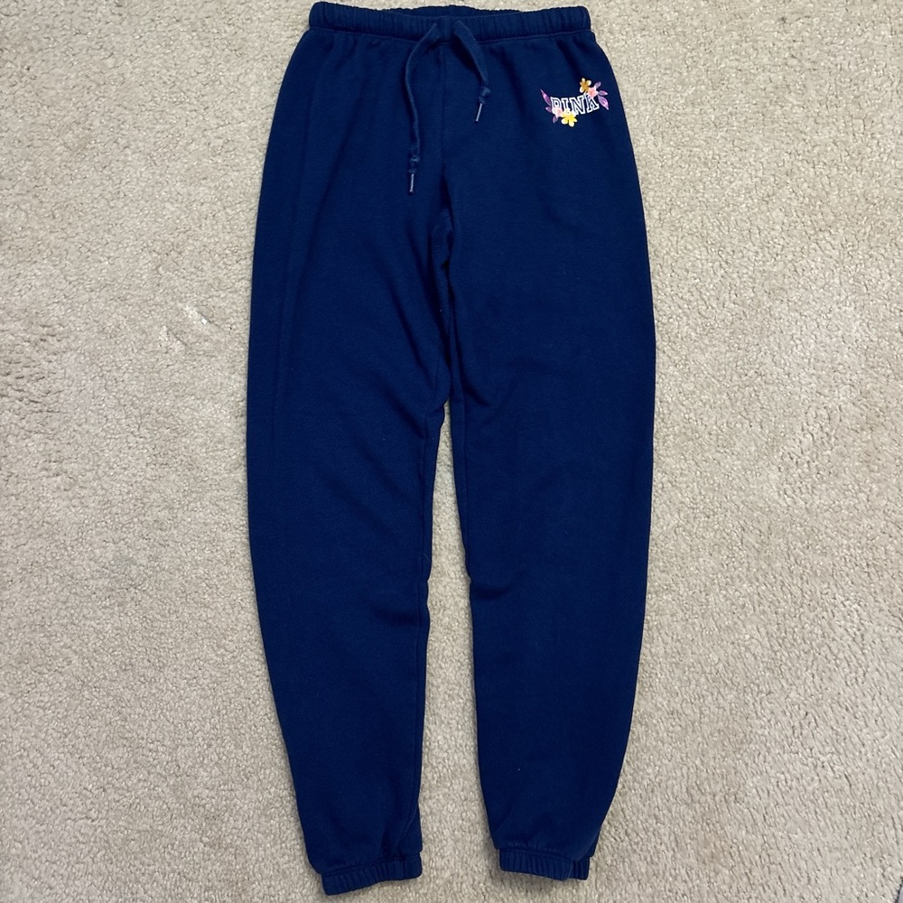 PINK Victoria's Secret Dark Blue Lounge Pants
